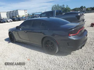2019 Dodge Charger SRT Hellcat with VIN 2C3CDXL95KH571734, listed as a Copart auction lot 41389095 with 44,202 mi miles and Non Repairable. Bid and sale history available at DreamBid. Image 2.