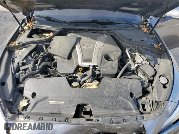 2018 Infiniti Q50 3.0t LUXE with VIN JN1EV7AR4JM430690, listed as a Copart auction lot 54324925 with 69,812 mi miles and Salvage Title. Bid and sale history available at carsss.com. Image 11.
