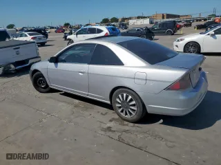 2001 Honda Civic EX with VIN 1HGEM22941L111217, listed as a Copart auction lot 52390125 with 154,411 mi miles and Salvage Title. Bid and sale history available at carsss.com. Image 2.