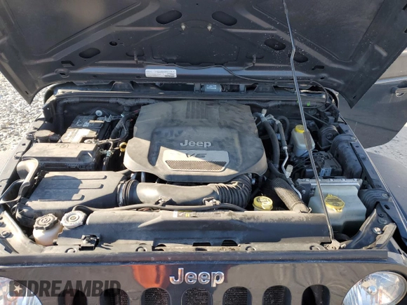 2017 Jeep Wrangler Sport with VIN 1C4AJWAG3HL537598, listed as a Copart auction lot 50083795 with 83,733 mi miles and Clean Title. Bid and sale history available at DreamBid. Image 12.