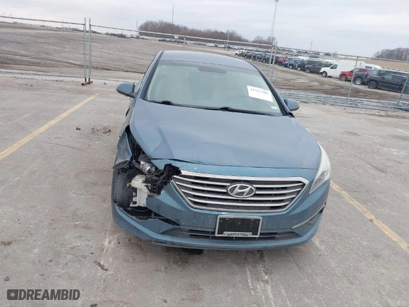 2017 Hyundai Sonata 2.4L with VIN 5NPE24AF6HH497550, listed as a IAAI auction lot 41707185 with 135,797 mi miles. Bid and sale history available at carsss.com. Image 13.