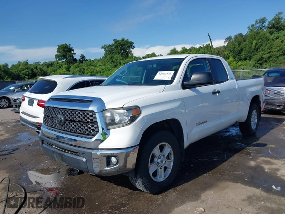 2019 Toyota Tundra SR with VIN 5TFRM5F13KX139638, listed as a IAAI auction lot 42682170 with 112,278 mi miles and . Bid and sale history available at DreamBid. Image 2.