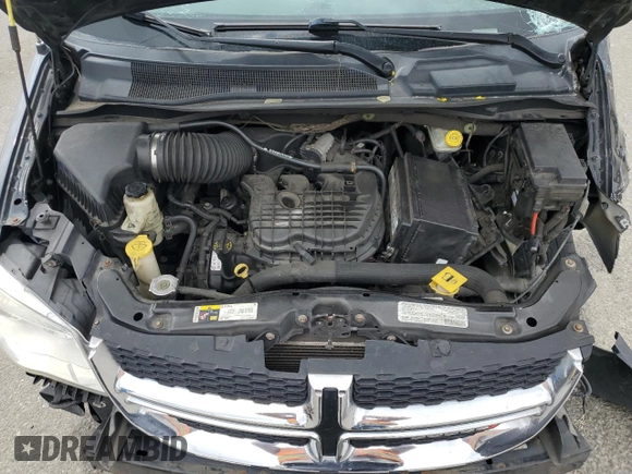 2013 Dodge Grand Caravan SXT with VIN 2C4RDGCGXDR581399, listed as a Copart auction lot 54787935 with 162,970 mi miles and Salvage Title. Bid and sale history available at DreamBid. Image 12.