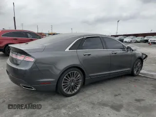2016 Lincoln MKZ with VIN 3LN6L2GK8GR633923, listed as a Copart auction lot 58014495 with 119,579 mi miles and Salvage title. Bid and sale history available at DreamBid. Image 3.