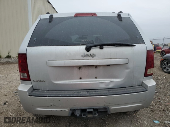 2006 Jeep Grand Cherokee Laredo with VIN 1J4HS48N26C215336, listed as a Copart auction lot 87671585 with 196,800 mi miles and Salvage Title. Bid and sale history available at carsss.com. Image 6.