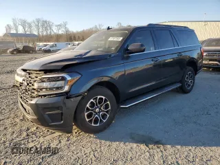2022 Ford Expedition Max XLT with VIN 1FMJK1JT2NEA65791, listed as a Copart auction lot 47407685 with 56,107 mi miles and Non Repairable. Bid and sale history available at DreamBid. Image 1.