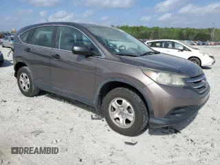 2014 Honda CR-V LX with VIN 3CZRM3H32EG704337, listed as a Copart auction lot 51910145 with 146,489 mi miles and Salvage Title. Bid and sale history available at carsss.com. Image 4.
