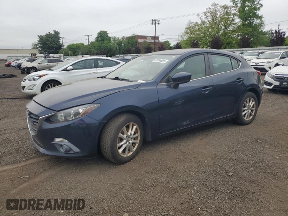 2015 Mazda 3 i Touring with VIN 3MZBM1L79FM191092, listed as a Copart auction lot 56698985 with 150,428 mi miles and Clean Title. Bid and sale history available at DreamBid. Image 1.