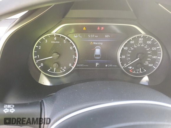 2020 Nissan Murano S with VIN 5N1AZ2AS1LN133195, listed as a Copart auction lot 82898364 with 66,585 mi miles and Salvage Title. Bid and sale history available at DreamBid. Image 9.