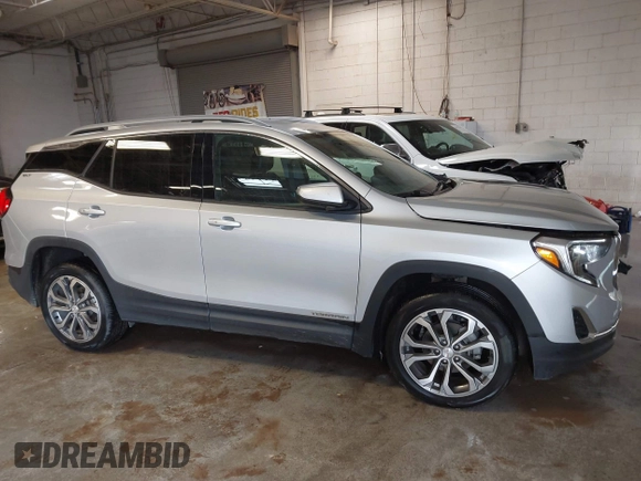 2019 GMC Terrain SLT with VIN 3GKALVEV4KL190571, listed as a IAAI auction lot 41570884 with 97,691 mi miles. Bid and sale history available at carsss.com. Image 13.