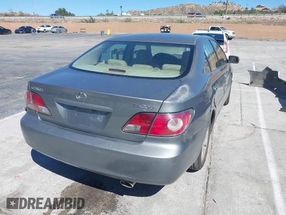 2004 Lexus ES 350 with VIN JTHBA30G245002974, listed as a IAAI auction lot 41752610 with 148,465 mi miles and . Bid and sale history available at DreamBid. Image 4.