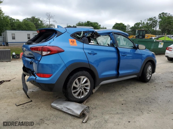 2018 Hyundai Tucson SEL with VIN KM8J33A4XJU694183, listed as a Copart auction lot 51272855 with 60,939 mi miles and Salvage Title. Bid and sale history available at carsss.com. Image 3.