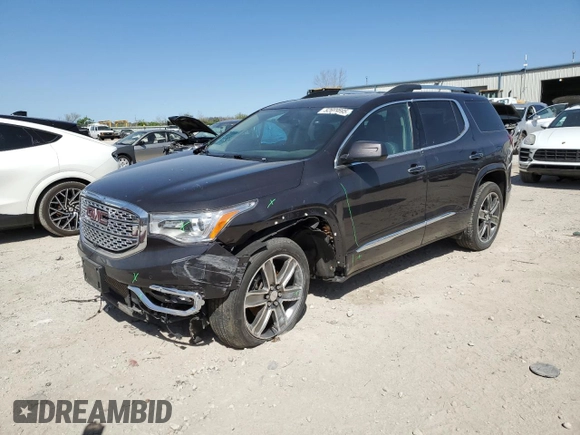 2018 GMC Acadia Denali with VIN 1GKKNXLS5JZ109250, listed as a Copart auction lot 52699695 with 89,837 mi miles and Salvage Title. Bid and sale history available at DreamBid. Image 1.