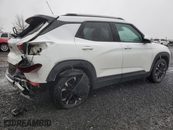 2021 Chevrolet TrailBlazer LT with VIN KL79MRSL5MB133920, listed as a Copart auction lot 45264704 with 52,720 mi miles and . Bid and sale history available at DreamBid. Image 3.