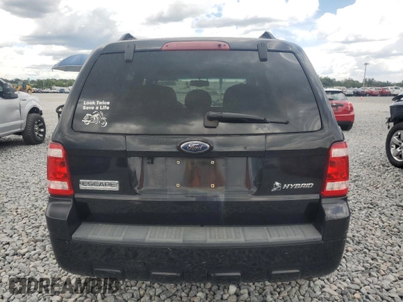 2009 Ford Escape Hybrid with VIN 1FMCU593X9KA79055, listed as a Copart auction lot 62681375 with 136,737 mi miles and Clean title. Bid and sale history available at DreamBid. Image 6.