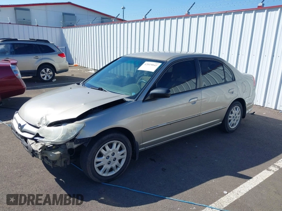 2004 Honda Civic LX with VIN 2HGES16514H531364, listed as a IAAI auction lot 42019042 with 185,481 mi miles and . Bid and sale history available at DreamBid. Image 18.
