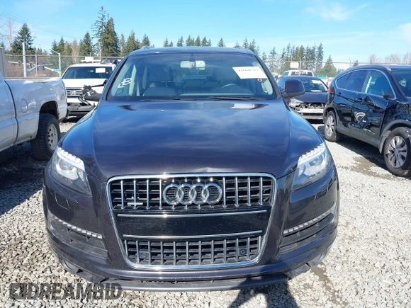 2015 Audi Q7 Premium Plus with VIN WA1LMAFEXFD017765, listed as a IAAI auction lot 41668717 with 134,180 mi miles and . Bid and sale history available at DreamBid. Image 12.