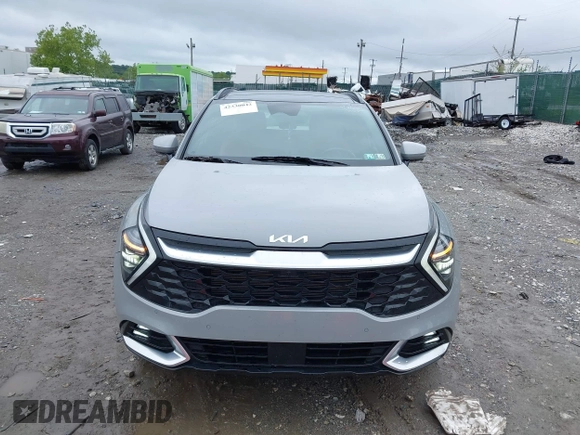 2023 Kia Sportage SX-Prestige with VIN 5XYK5CAF0PG135076, listed as a IAAI auction lot 42330042 with 39,294 mi miles and . Bid and sale history available at DreamBid. Image 12.