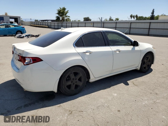 2010 Acura TSX with VIN JH4CU2F61AC018059, listed as a Copart auction lot 62791295 with 165,154 mi miles and Salvage title. Bid and sale history available at DreamBid. Image 3.
