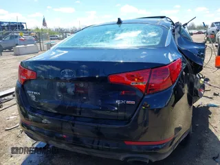 2013 Kia Optima EX with VIN 5XXGN4A74DG245486, listed as a IAAI auction lot 42047751 with 143,943 mi miles. Bid and sale history available at carsss.com. Image 17.