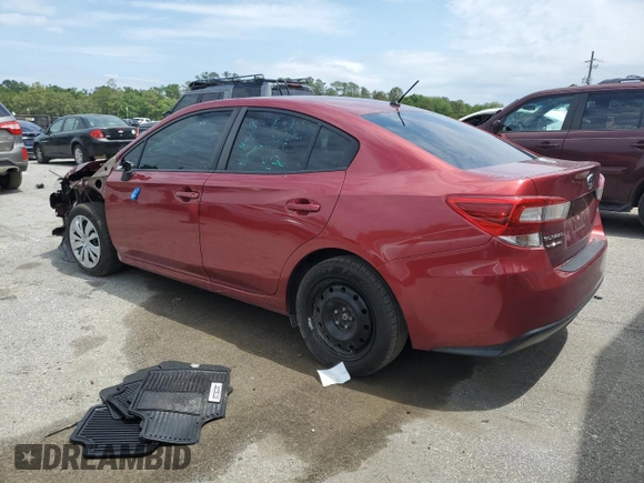 2022 Subaru Impreza with VIN 4S3GKAA68N1609887, listed as a Copart auction lot 54672485 with 72,241 mi miles and Salvage title. Bid and sale history available at DreamBid. Image 2.