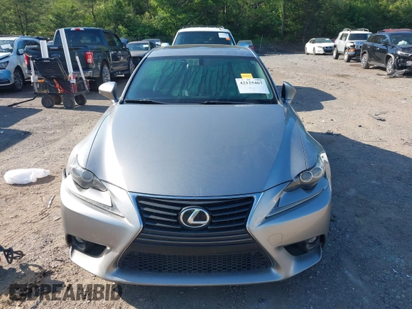 2015 Lexus IS 250 with VIN JTHBF1D2XF5044378, listed as a IAAI auction lot 42125467 with 190,189 mi miles and . Bid and sale history available at DreamBid. Image 6.