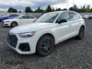 2023 Audi SQ5 Premium Plus with VIN WA1B4AFYXP2146513, listed as a Copart auction lot 71226964 with 20,422 mi miles and Salvage Title. Bid and sale history available at carsss.com. Image 1.