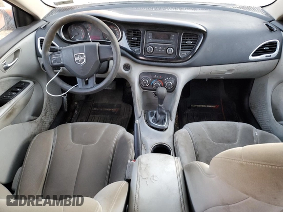 2013 Dodge Dart Rallye with VIN 1C3CDFBA6DD195552, listed as a Copart auction lot 42774655 with 0 mi miles and Clean Title. Bid and sale history available at carsss.com. Image 8.