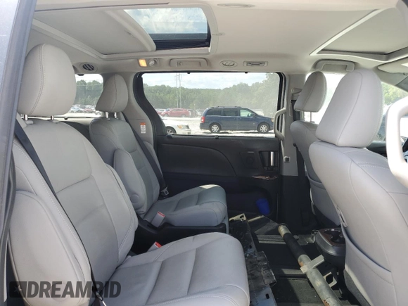 2015 Toyota Sienna XLE with VIN 5TDYK3DC0FS543020, listed as a Copart auction lot 61479225 with 221,814 mi miles and Salvage title. Bid and sale history available at DreamBid. Image 11.