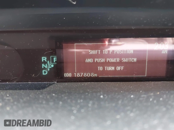 2011 Toyota Prius I with VIN JTDKN3DU0B5287578, listed as a IAAI auction lot 42103674 with 187,808 mi miles. Bid and sale history available at carsss.com. Image 16.