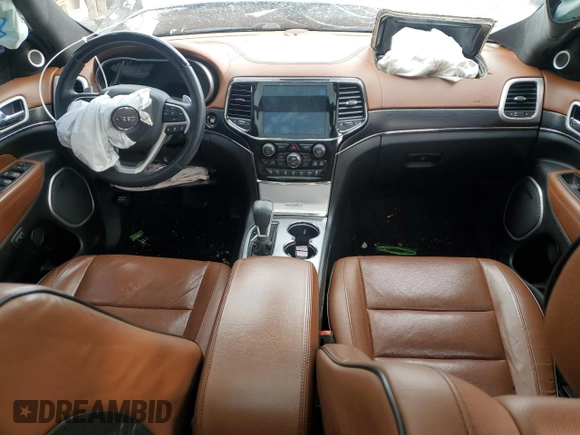 2019 Jeep Grand Cherokee Summit with VIN 1C4RJFJG8KC815616, listed as a Copart auction lot 88850085 with 0 mi miles and Salvage Title. Bid and sale history available at carsss.com. Image 8.