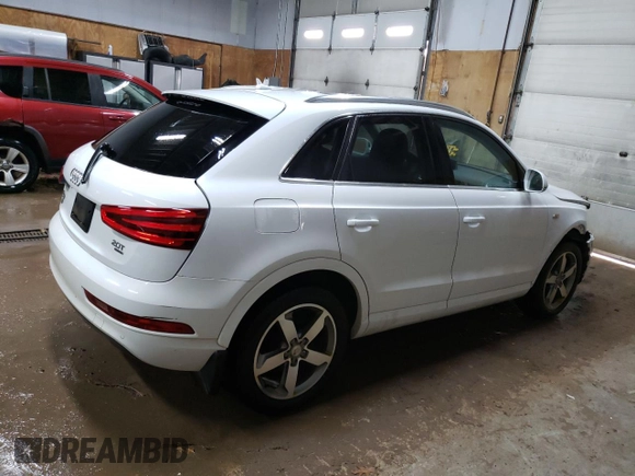 2015 Audi Q3 Prestige with VIN WA1GFCFS9FR007535, listed as a Copart auction lot 52311665 with 137,653 mi miles and Clean title. Bid and sale history available at DreamBid. Image 3.