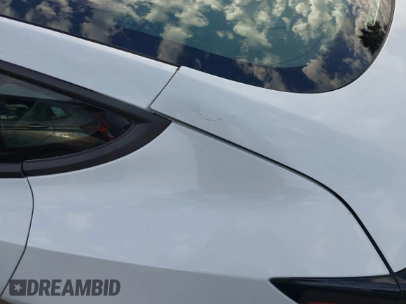 2022 Tesla Model 3 with VIN 5YJ3E1EA8NF210196, listed as a IAAI auction lot 41674407 with 24,270 mi miles. Bid and sale history available at carsss.com. Image 6.