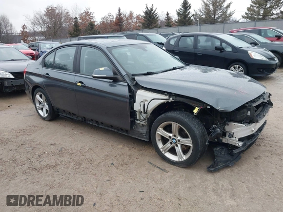 2014 BMW 3 Series 328d xDrive with VIN WBA3D5C53EKX96709, listed as a IAAI auction lot 41651730 with 160,797 mi miles. Bid and sale history available at carsss.com. Image 1.