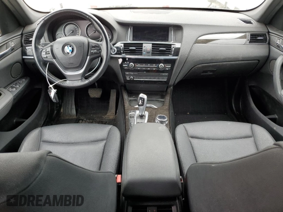 2015 BMW X3 xDrive28i with VIN 5UXWX9C5XF0D47847, listed as a Copart auction lot 52803715 with 128,814 mi miles and Clean Title. Bid and sale history available at DreamBid. Image 8.