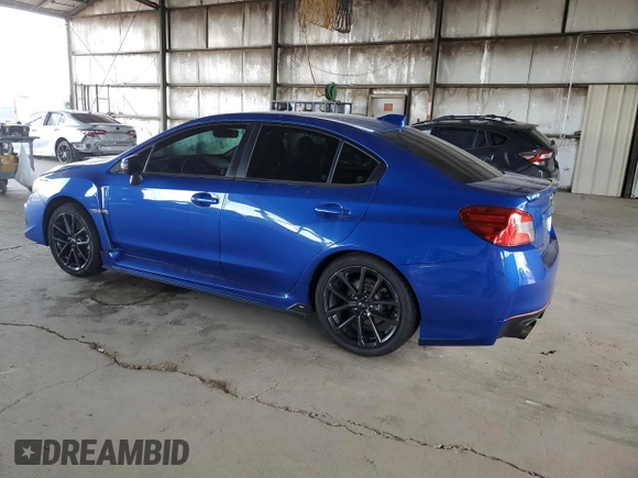 2018 Subaru WRX Limited with VIN JF1VA1H63J9828127, listed as a Copart auction lot 65129125 with 108,514 mi miles and Clean title. Bid and sale history available at DreamBid. Image 2.