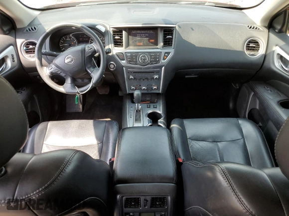2018 Nissan Pathfinder S with VIN 5N1DR2MN7JC614550, listed as a Copart auction lot 60721215 with 135,189 mi miles and Salvage title. Bid and sale history available at DreamBid. Image 8.