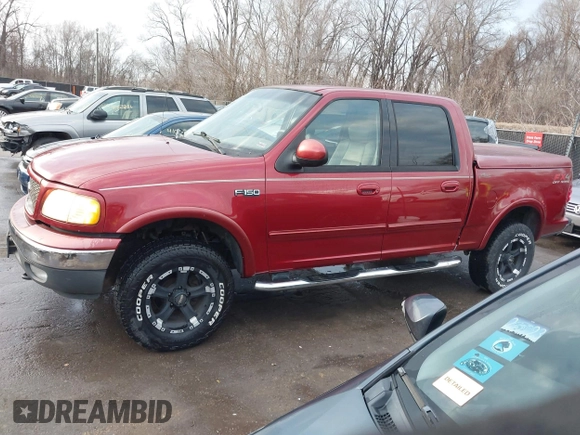 2003 Ford F-150 XLT with VIN 1FTRW08L33KC93082, listed as a IAAI auction lot 41157260 with 240,481 mi miles. Bid and sale history available at carsss.com. Image 14.