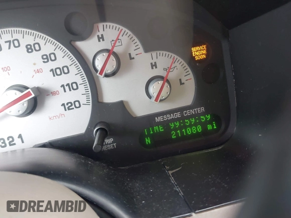 2005 Mercury Mountaineer Convenience z VIN 4M2DU86K15ZJ26605, wystawiony jako IAAI lot #41831527 z przebiegiem 211 080 mil mil oraz . Historia ofert i sprzedaży dostępna na DreamBid. Obrazek 7.