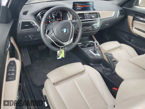 2019 BMW 2 Series 230i xDrive with VIN WBA2K1C55K7D46751, listed as a Copart auction lot 56093404 with 35,196 mi miles. Bid and sale history available at carsss.com. Image 8.