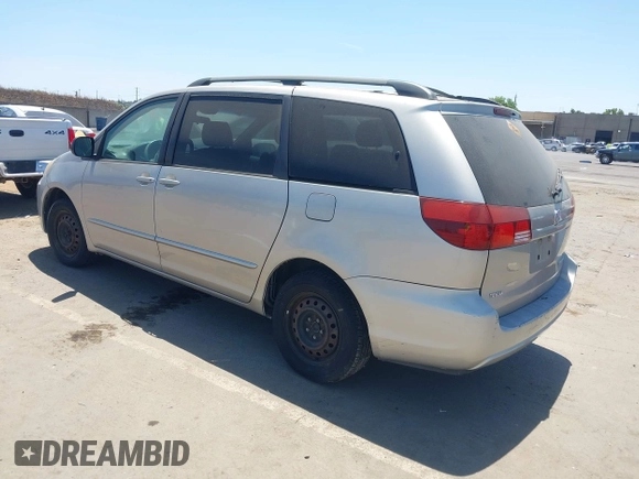 2005 Toyota Sienna CE with VIN 5TDZA23C75S296550, listed as a IAAI auction lot 42609828 with 185,515 mi miles and . Bid and sale history available at DreamBid. Image 3.