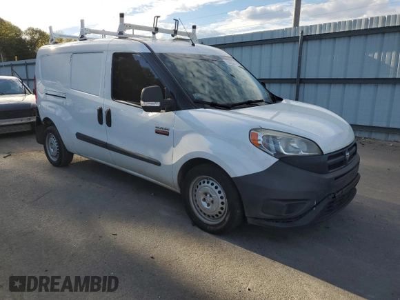 2017 Ram ProMaster City Cargo Tradesman with VIN ZFBERFAB7H6D70133, listed as a Copart auction lot 73535244 with 114,698 mi miles and Salvage Title. Bid and sale history available at DreamBid. Image 4.