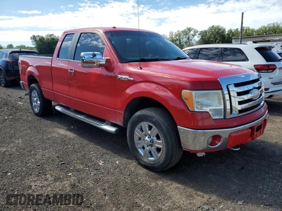 2009 Ford F-150 STX with VIN 1FTRX14879FA36464, listed as a Copart auction lot 64385665 with 151,610 mi miles and Salvage title. Bid and sale history available at DreamBid. Image 4.