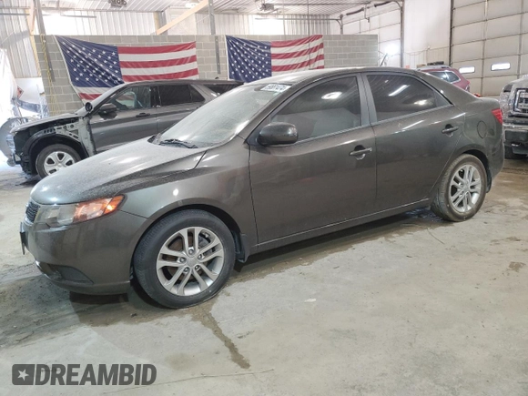 2011 Kia Forte EX with VIN KNAFU4A23B5441825, listed as a Copart auction lot 59881474 with 83,178 mi miles and Salvage Title. Bid and sale history available at carsss.com. Image 1.