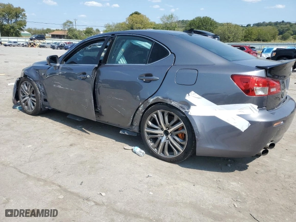 2012 Lexus IS F with VIN JTHBP5C24C5010695, listed as a Copart auction lot 71218524 with NaN miles and Salvage Title. Bid and sale history available at carsss.com. Image 2.