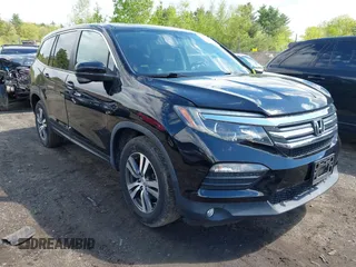 2018 Honda Pilot EX-L with VIN 5FNYF6H50JB052106, listed as a IAAI auction lot 42202167 with 67,135 mi miles and . Bid and sale history available at DreamBid. Image 1.
