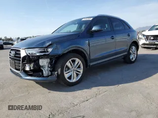 2018 Audi Q3 Premium z VIN WA1BCCFS7JR014415, wystawiony jako Copart lot #51940365 z przebiegiem 58 848 mil mil oraz Szkoda całkowita • Salvage title. Historia ofert i sprzedaży dostępna na DreamBid. Obrazek 1.