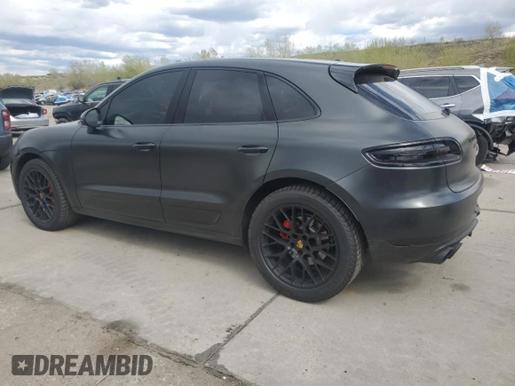 2018 Porsche Macan GTS z VIN WP1AG2A5XJLB62156, wystawiony jako Copart lot #55142585 z przebiegiem 71 418 mil mil oraz Szkoda całkowita • Salvage title. Historia ofert i sprzedaży dostępna na DreamBid. Obrazek 2.
