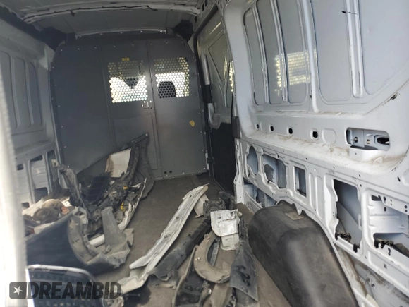 2021 Ford Transit Cargo with VIN 1FTBR1C81MKA78027, listed as a Copart auction lot 79514004 with Not Provided miles and Salvage Title. Bid and sale history available at DreamBid. Image 10.