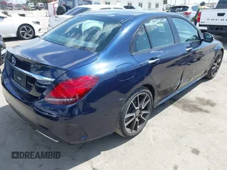 2020 Mercedes-Benz C 300 with VIN WDDWF8DB6LR527033, listed as a IAAI auction lot 41958754 with 43,406 mi miles and . Bid and sale history available at carsss.com. Image 4.